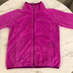 Hot Pink Columbia Zip Up Fleece